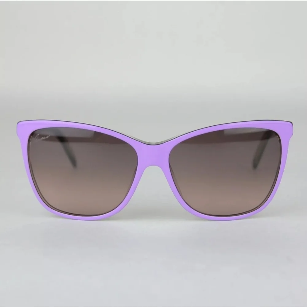 NWT GUCCI Lilac Acetate Sunglasses with Interlocking GG, Beautiful!